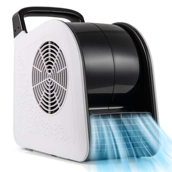 High Velocity 3 Speeds Blower Fan in. Black with & 185° Pivoting Head for Drying Cooling