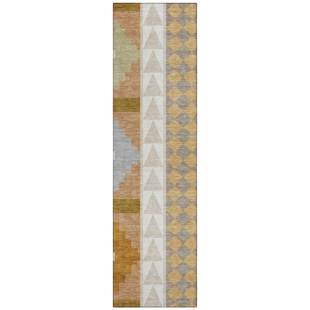 Chantille Machine Washable Indoor/Outdoor Abstract ACN2522 Beige 2 ft. x 7 ft. Runner Rug price history on PriceWatchPro