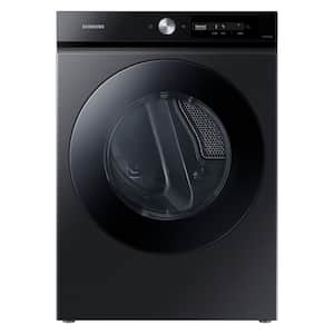Bespoke 7.5 cu. ft. Large Capacity Vented Electric Dryer in Brushed Black with Super Speed Dry and AI Smart Dial