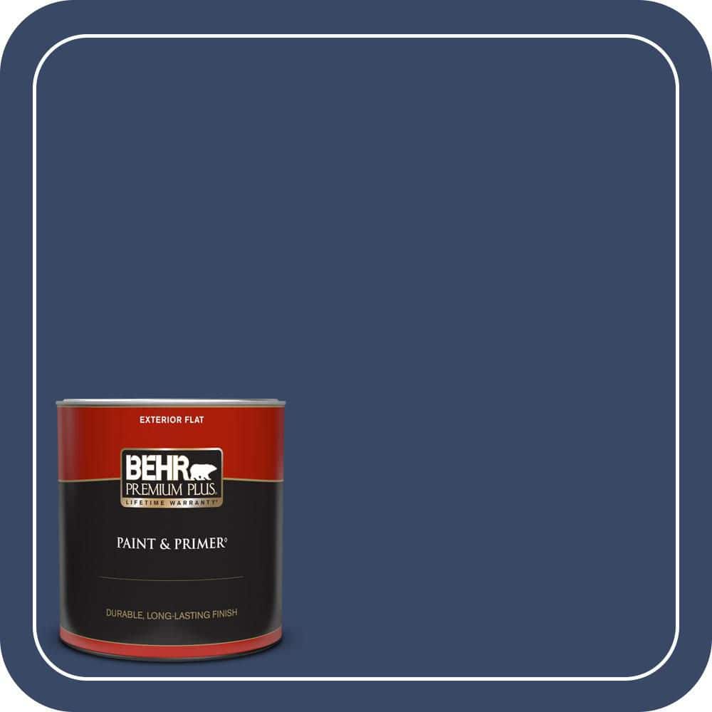 1 qt. #MQ5-14 Bon Nuit Flat Exterior Paint & Primer price history on PriceWatchPro
