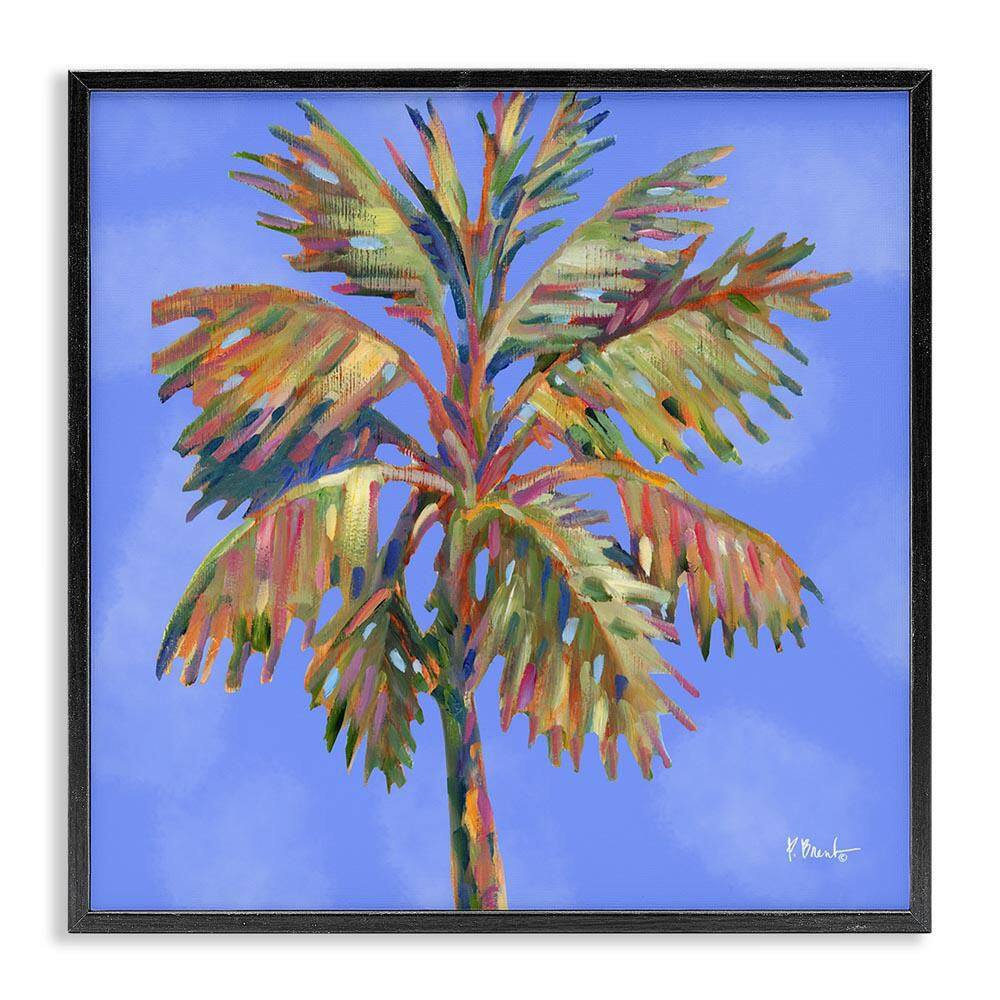 Tropical Bondi Palm by Paul Brent Black Framed Nature Giclee Art Print 17 in. x 17 in. price history on PriceWatchPro