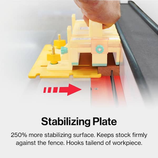 Microjig GRR-RIPPER PRO Color Coded Pushblock with SafeRip Kit and