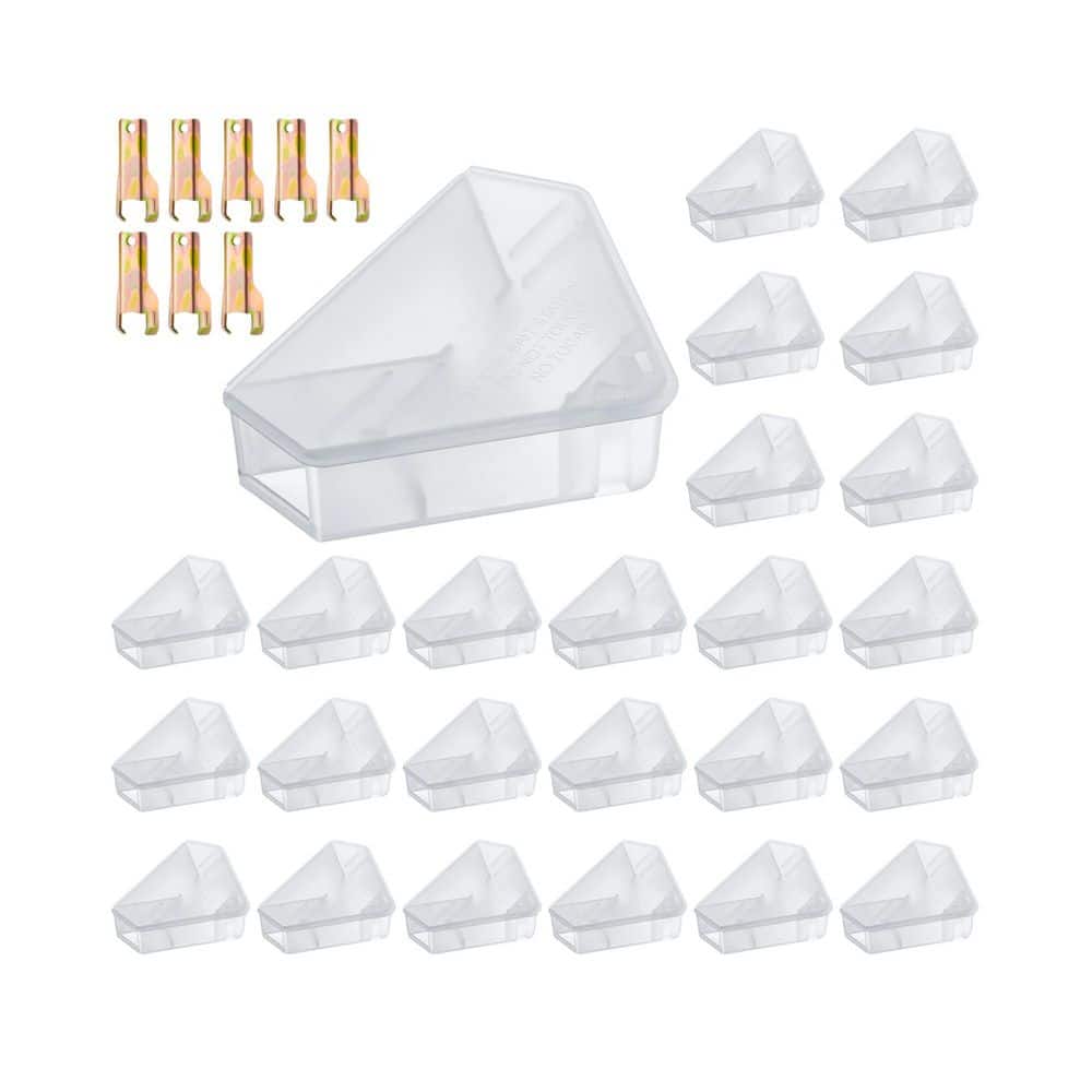 Indoor/Outdoor Mice Bait Station w Key Reusable Rodent Trap Bait Box, 24-Pack Safe for Kids and Pets (Bait Not Included) price history on PriceWatchPro