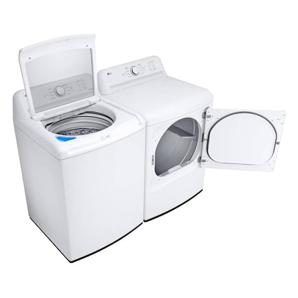 LG 4.3 Cu. Ft. Top Load Washer in White with 4-Way Agitator