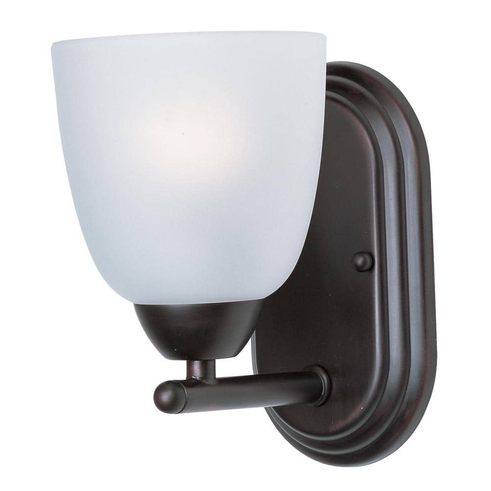 Maxim 11311FTOI 8 x 5 in. Axis One Light Wall Sconce  Oil Rubbed Bronze