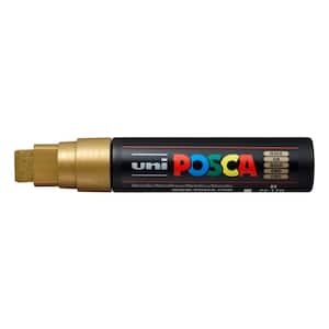 POSCA PC-1MR Ultra-Fine Tip Paint Pen, Gold Paint 076861 - The Home Depot