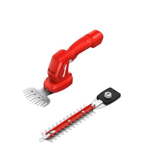 12V Lithium Cordless Battery Grass Shear and Shrubber Trimmer with Internal 2.5 Ah Battery and Charger