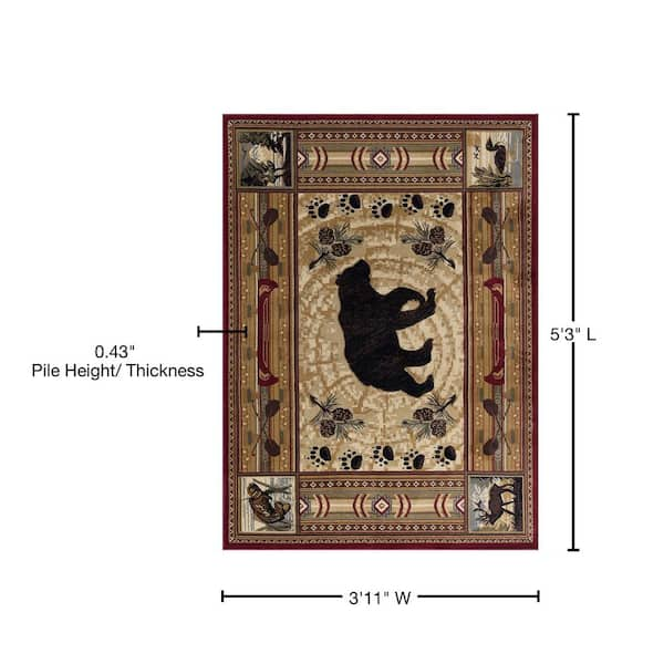 https://images.thdstatic.com/productImages/cf817ec7-0583-4a9c-8b77-31b1670b635d/svn/brown-tayse-rugs-area-rugs-ntr6550-4x6-76_600.jpg