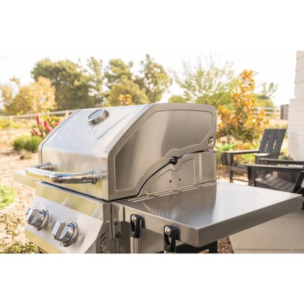 Nexgrill 2 Burner Propane Gas Grill in Black 720-0864RK - The Home