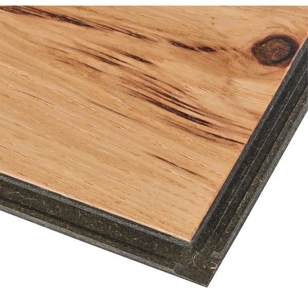 Bruce Hydropel Natural Hickory 7/16 in. T x 5 in. W Waterproof Click Lock Engineered Hardwood Flooring (22.6 sq.ft./ctn)