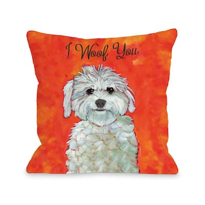 dog decorative pillows