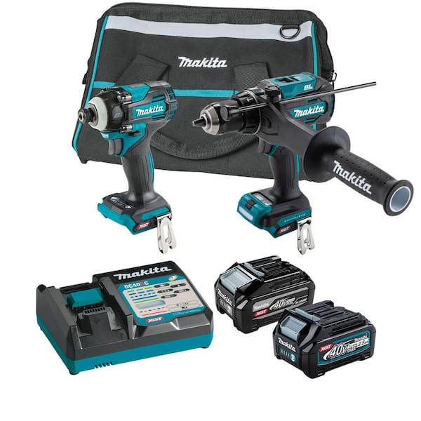40V max XGT Brushless Cordless 2-Pc. Combo Kit (Hammer Driver-Drill/ Impact Driver) 2.5Ah/4.0Ah