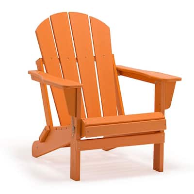 Orange Adirondack Chairs Patio Chairs The Home Depot