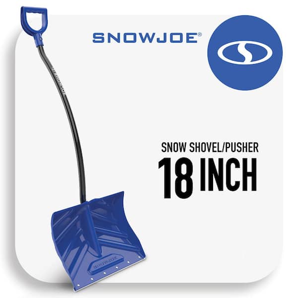 Snow Joe 37 in. Metal Handle Plastic Snow Shovel
