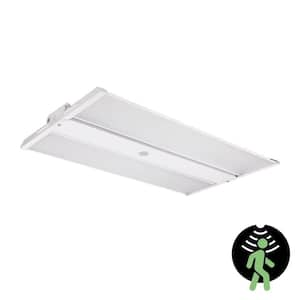 2 ft. 400-Watt Equivalent Integrated LED White Compact Linear High Bay Light w/PIR Occupancy Sensor 33500-43000 Lumens