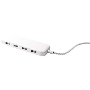 4-Port USB Charging Station, 6 ft. Extension Cord