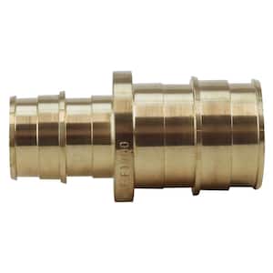 1 in. x 3/4 in. Brass PEX-A Expansion Reducing Barb Coupling