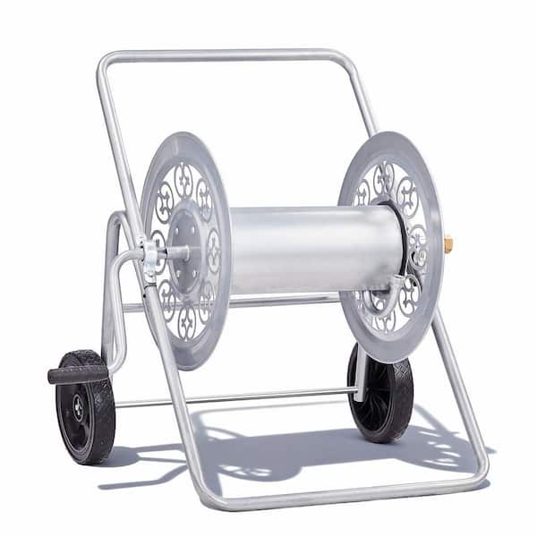 Heavy Duty 175 ft. Garden Water Hose Carts Mobile Tools