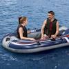 Bestway Hydro-Force Treck X3 10 ft. Inflatable 3-Person Water Raft Outdoor  Boat Set 61110E-BW - The Home Depot