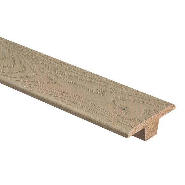 Zamma French Oak Pebble Beach 3/8 in. Thick x 1-3/4 in. Wide x 94 in. Length Hardwood T-Molding