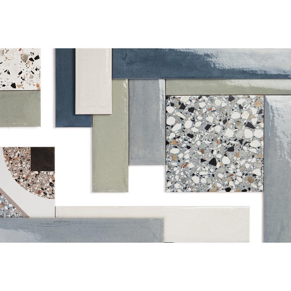 Tint 3x16 Polished Blue Porcelain Subway Wall Tile