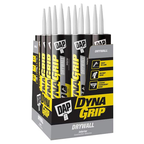 DAP DYNAGRIP 28 oz. Drywall Construction Adhesive (12-Pack)