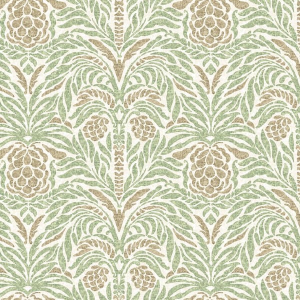 Tommy Bahama Bondi Batik Willow Tropical Palm Vinyl Peel and Stick Wallpaper Roll ( Covers 30.75 sq. ft. )