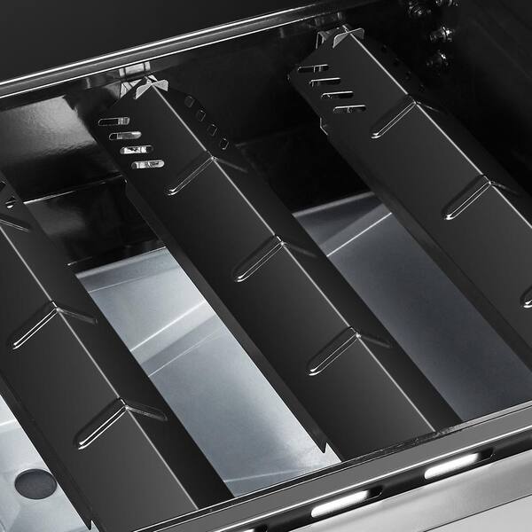 Dyna-Glo Premier 4-Burner Natural Gas Grill in Stainless Steel with Side  Burner DGP483SSN-D - The Home Depot