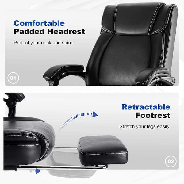 Lumex Everyday Hip Chair with Adjustable Footrest, Blue Ridge, GF4405427