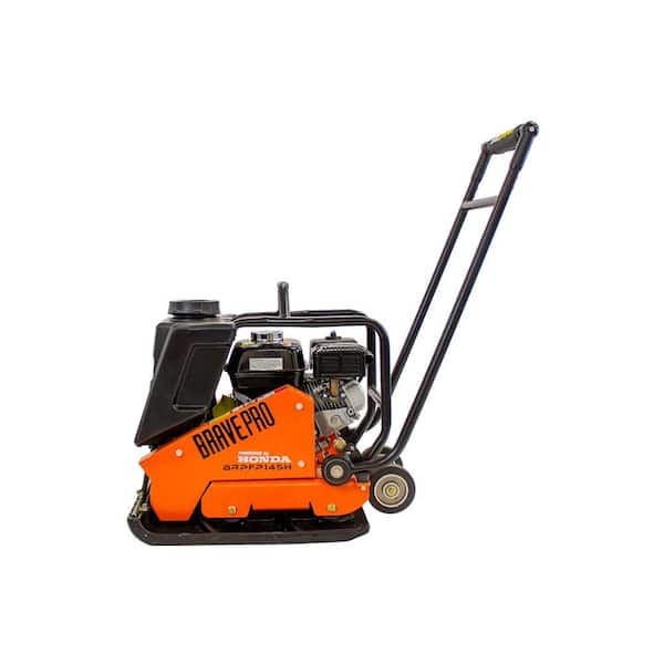 Brave BravePro Forward Plate Compactor : 20 In. : Rubber Mat, Tank