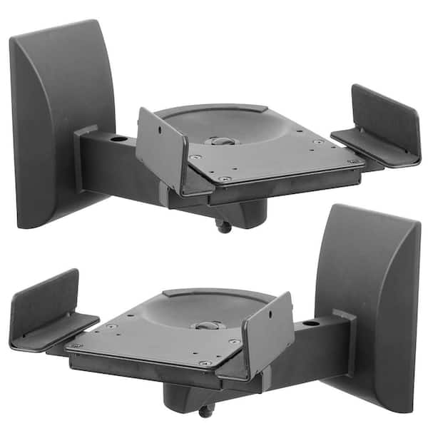 Speaker Wall Mounts with Sliding Clamps (Pair)