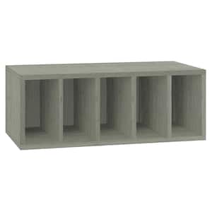12 in. x 32 in. x 16 in. Gray Recycled Paperboard Closet Drawer Organizer