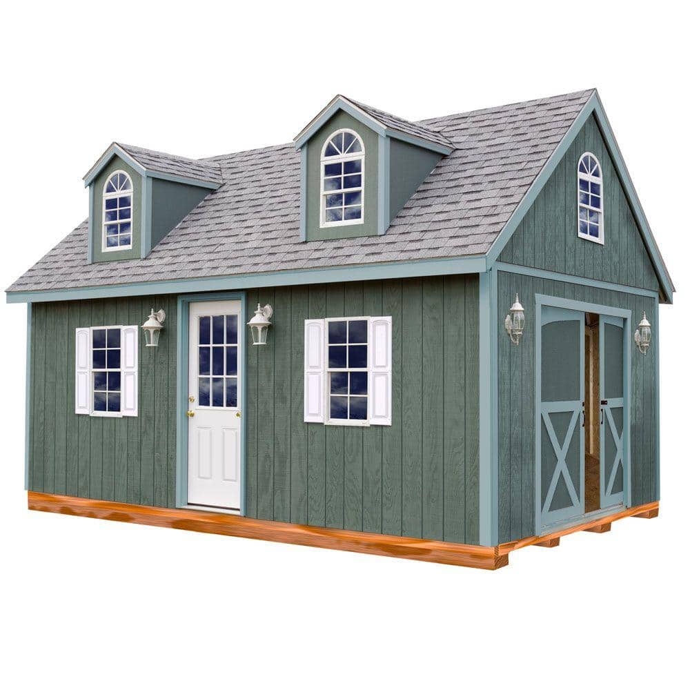 Have a question about Best Barns Arlington 12 ft. x 20 ft. Wood Storage ...
