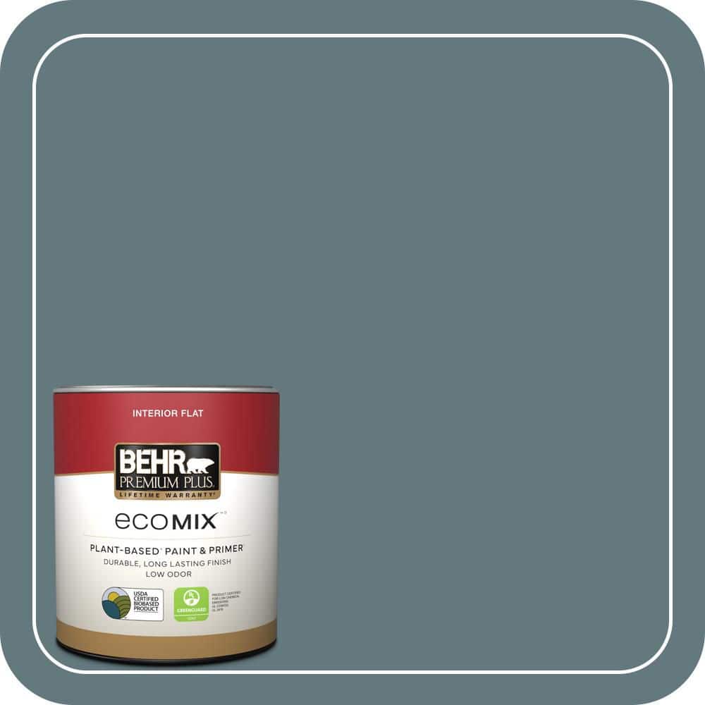 1 qt. #BXC-81 Crater Lake Flat EcoMix Plant-Based Interior Paint & Primer price history on PriceWatchPro
