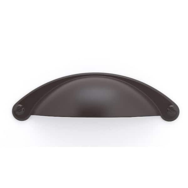 Richelieu Hardware Sorbonne Collection 2 1/2 in. (64 mm) Oil-Rubbed Bronze Traditional Cabinet Cup Pull