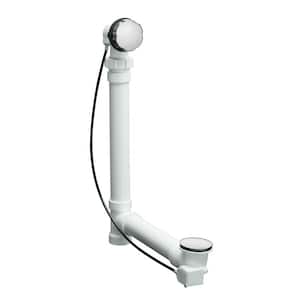 Clearflo Cable Bath Drain in Polished Chrome