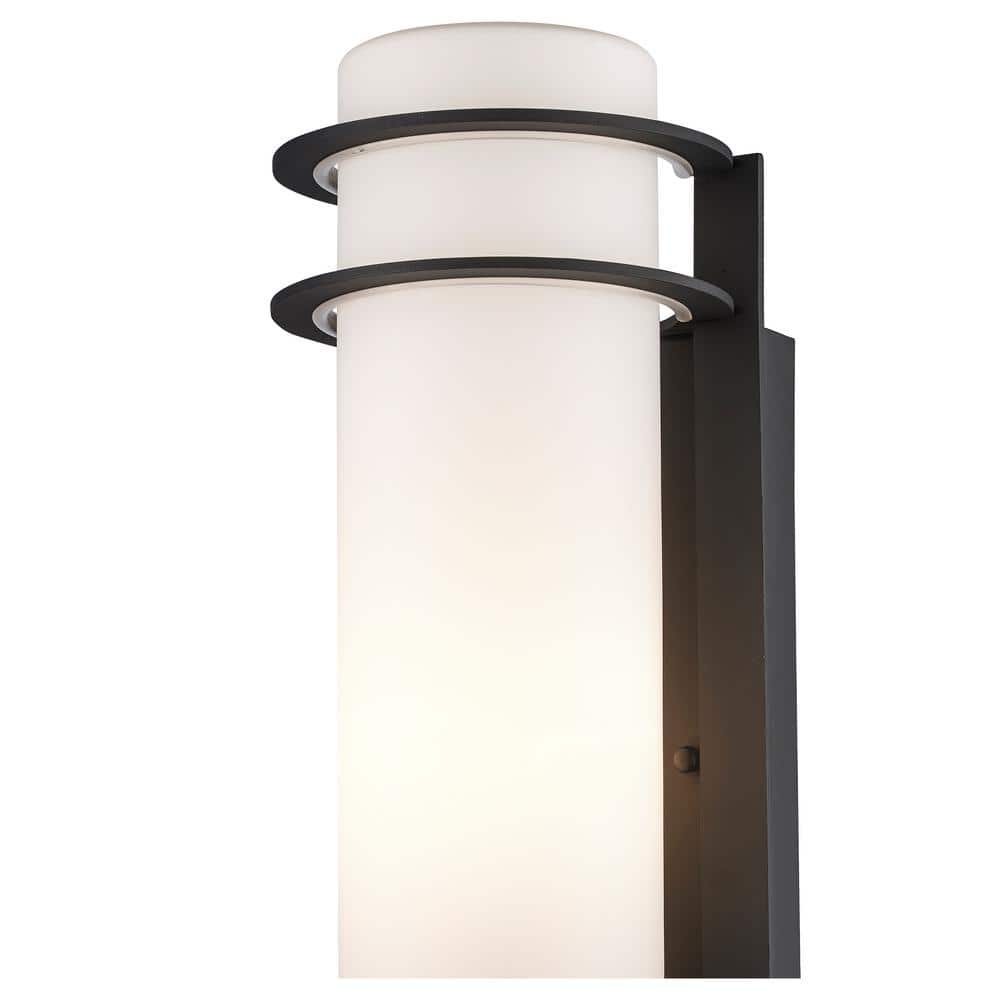 16.25" Black Bronze Dimmable Wall Sconce