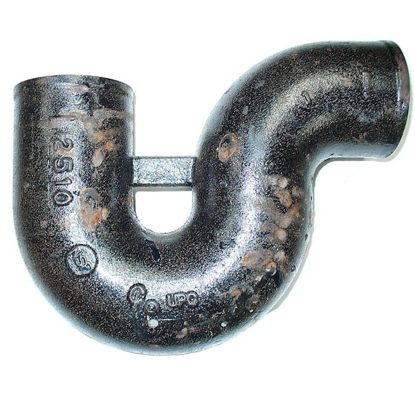 AB and I Foundry 2 in. Cast Iron P Trap