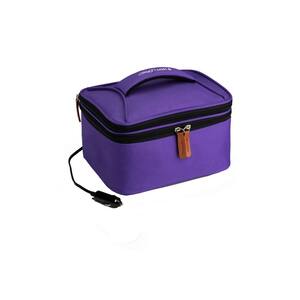 Purple Food Warming Lunch Bag Plus 12-Volt