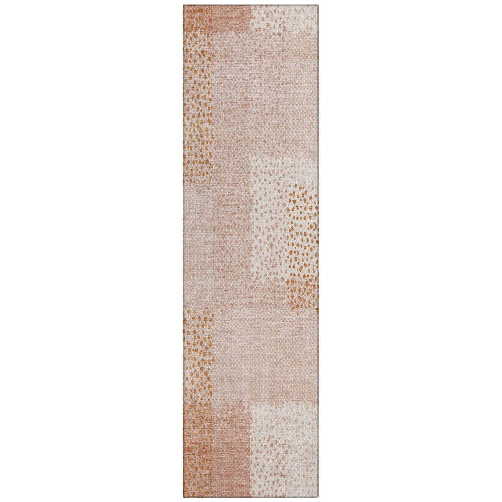 Chantille Machine Washable Indoor/Outdoor Abstract ACN2868 Coral 2 ft. x 7 ft. Runner Rug price history on PriceWatchPro