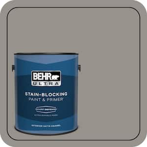 1 gal. #PPU18-16 Elephant Skin Extra Durable Satin Enamel Interior Paint & Primer