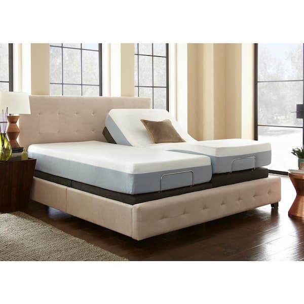 Adjustable Foundation Base Bed Frame, King Size Motorized Bed