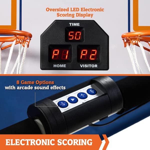 Lancaster 2 Player Electronic Scoreboard Arcade 3 in 1 Basketball Sports  Game 