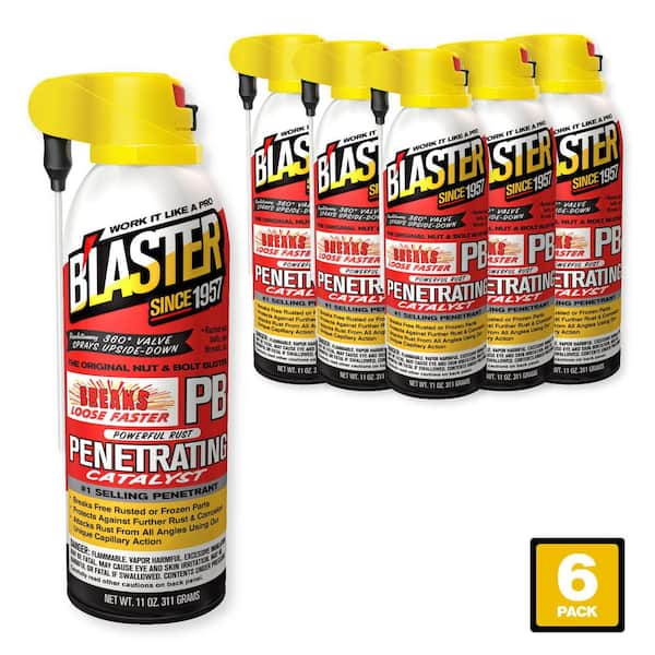 Blaster 11 oz. PB Penetrating Oil (Pack of 6) 16-PB-DS - The Home Depot