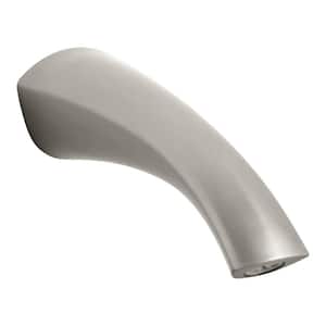 Alteo 7-1/2 in. Non-Diverter Bath Spout in Vibrant Brushed Nickel