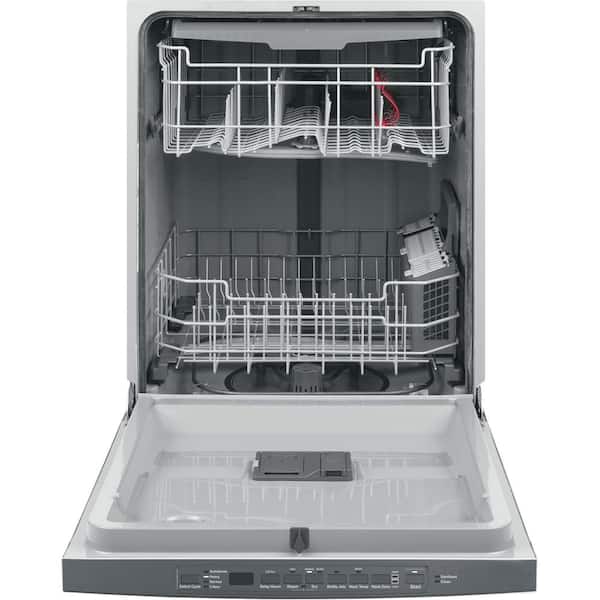 Ge 24 In Stainless Steel Top Control Smart Built In Tall Tub Dishwasher 120 Volt With 3rd Rack And 50 Dba Gdt630psmss The Home Depot