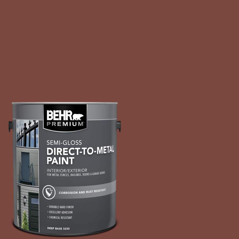 1 gal. #S150-7 Fire Roasted Semi-Gloss Direct to Metal Interior/Exterior Paint price history on PriceWatchPro