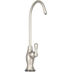 Designer Single-Handle Water Dispenser Faucet with Non Air Gap in Brushed Nickel for Reverse Osmosis System
