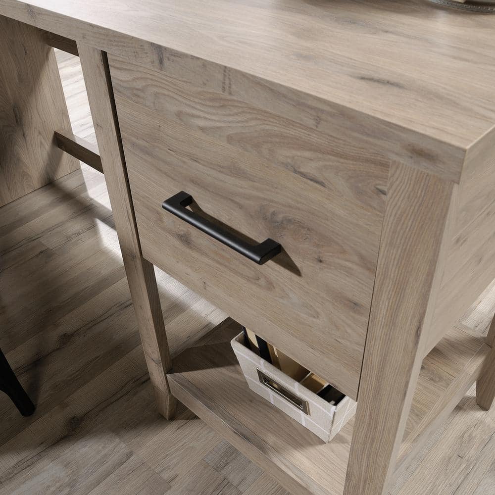 Laurel Oak Executive Corner Desk with Filing Drawer