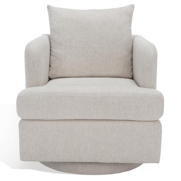SAFAVIEH Abbelina Taupe Accent Chair